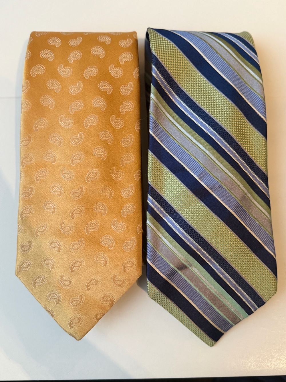 Set of 2 Robert Talbott Carmel Extra Long Ties